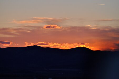 Panoramic sky