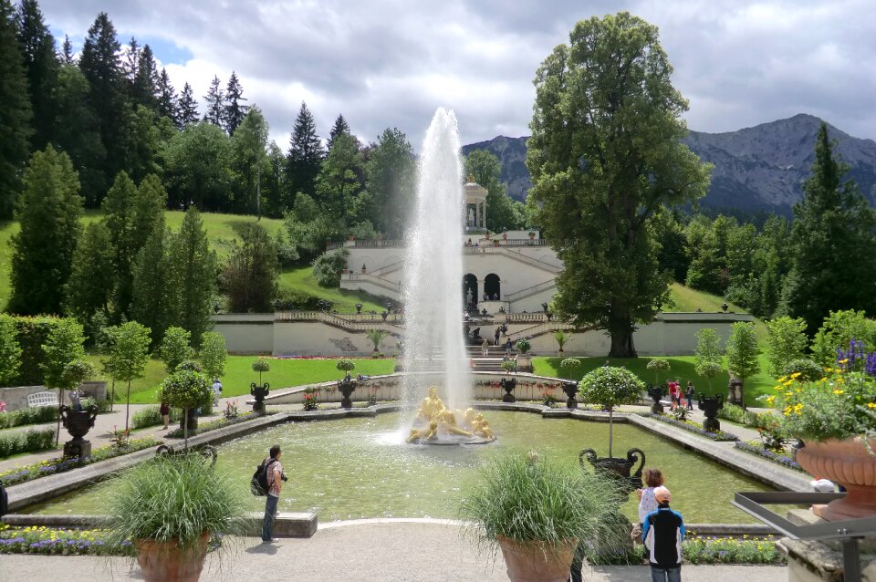 Oberammergau barokslot bavaria