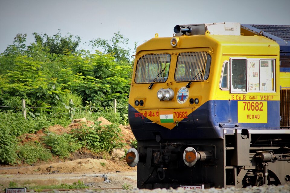 Outdoors train transport