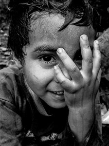One child male