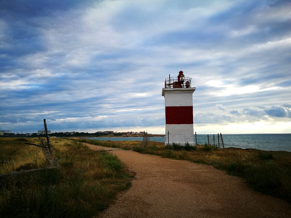 Landscape black sea seascape