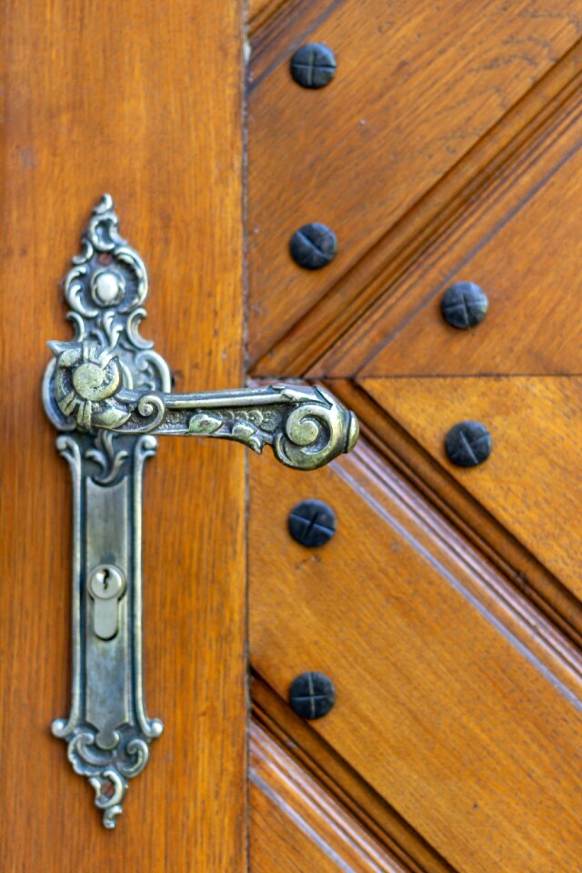 Handle vintage handle lock