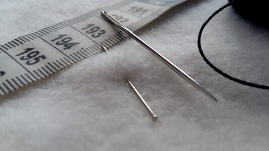 Measuring tape thread background