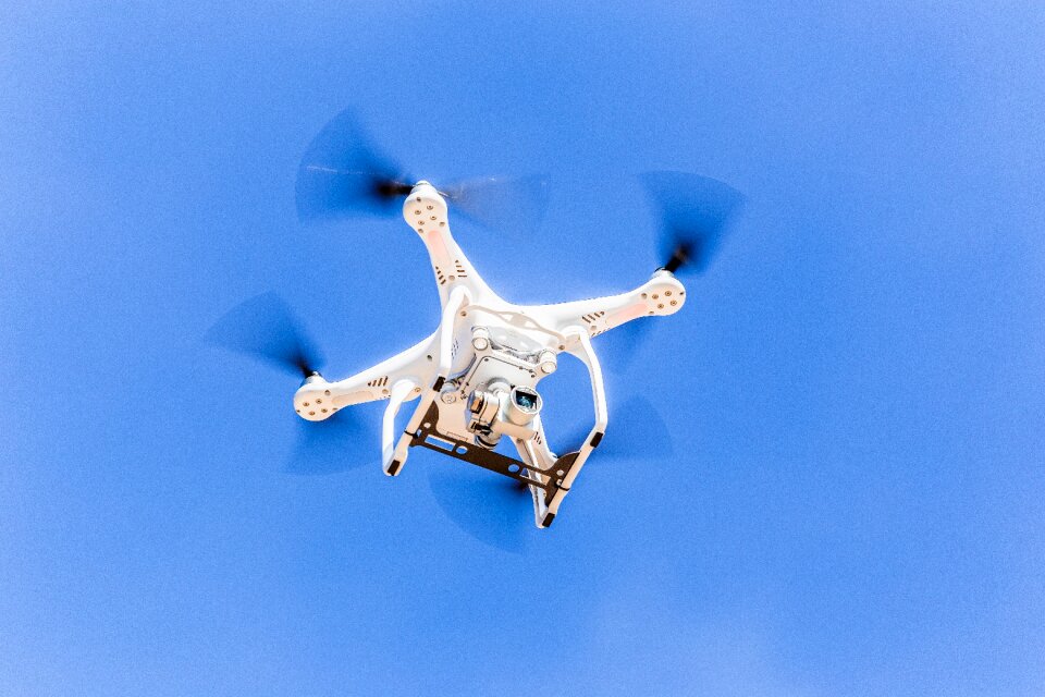 Flying drone multikopter