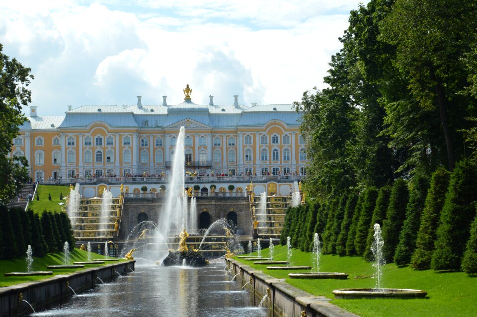 Park fountain outdoors
