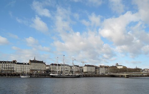 Belem ship docks sky
