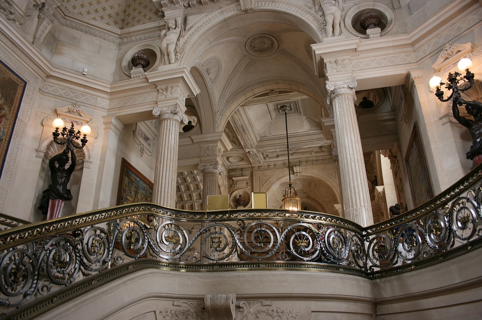 Handrail staircase france