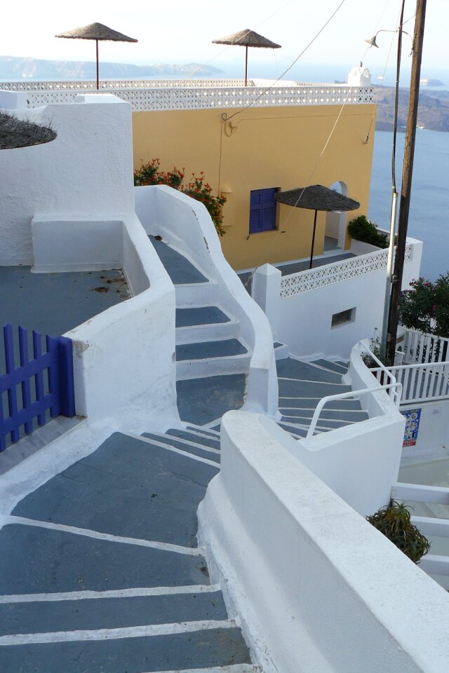 Santorini stairs