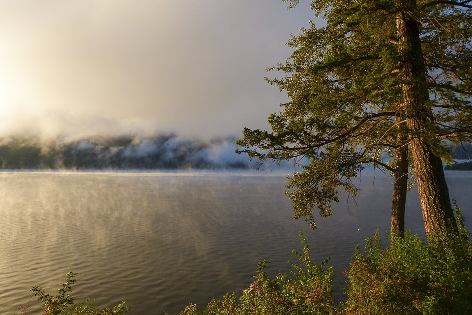 Canim lake british columbia canada photo
