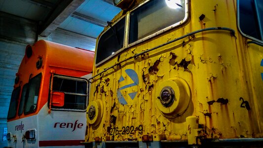 Railway old engine