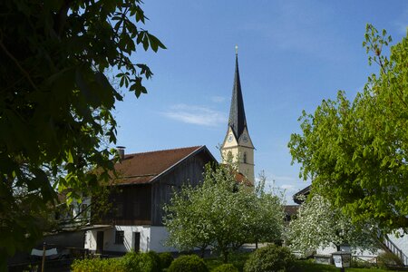 Church architecture village