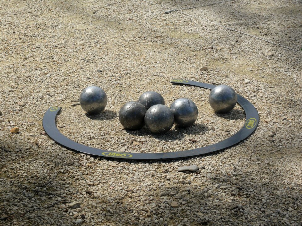 Bowling bowls provencal game
