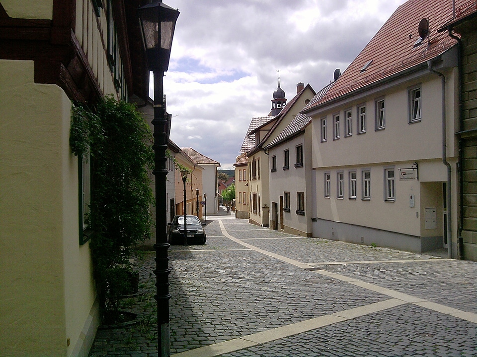 Historic center alley patch