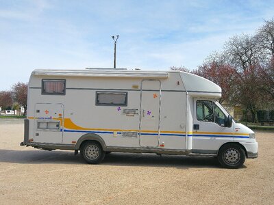 Camping holiday travel