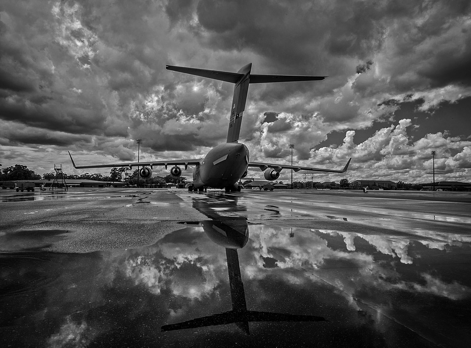 Military air force sky