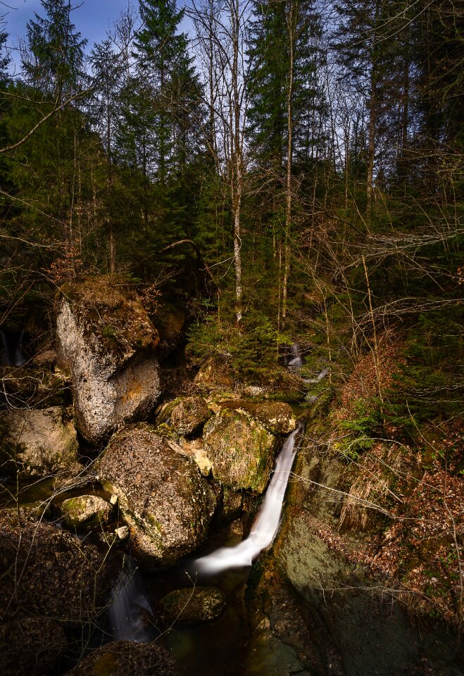 Waterfall landscape water