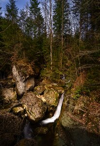 Waterfall landscape water