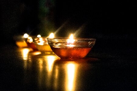 Light candle celebration photo