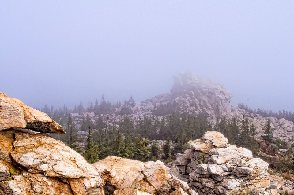 Stone travel landscape