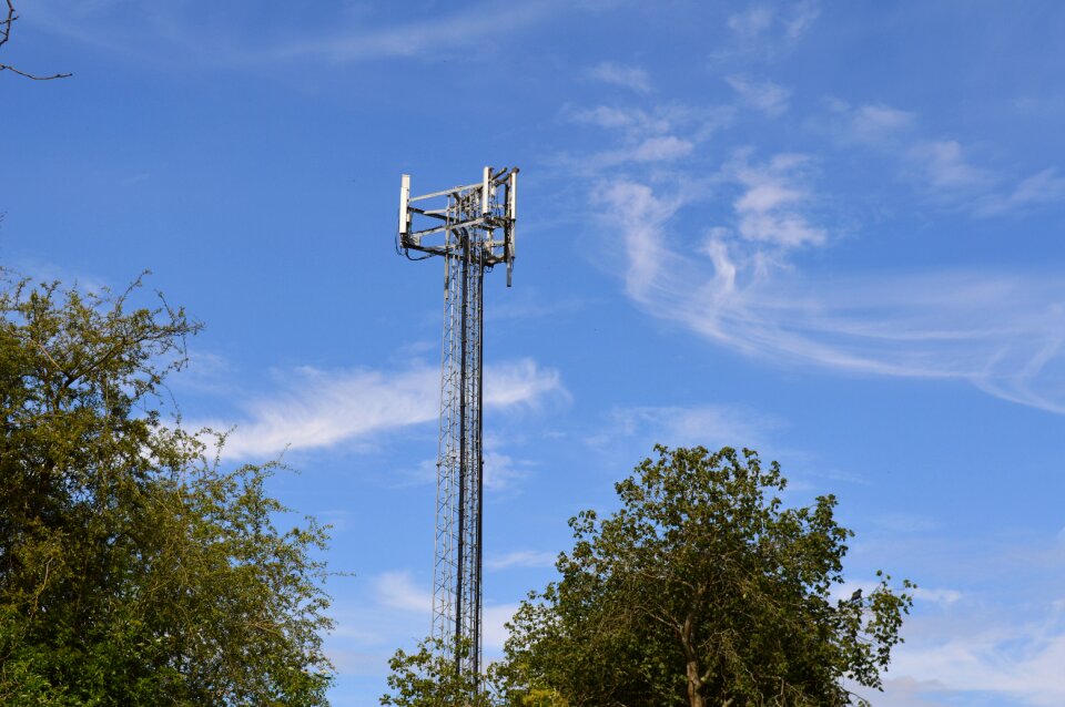 Broadcast green mast