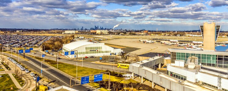 Architecture city airport