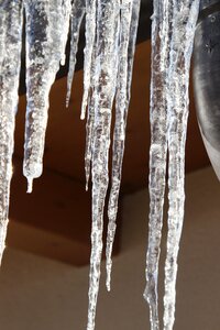 Frozen winter crystal photo