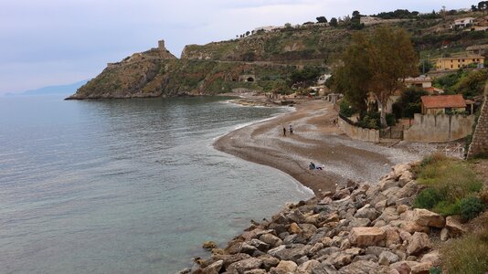 Nature sea the beach