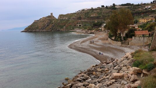 Nature sea the beach photo