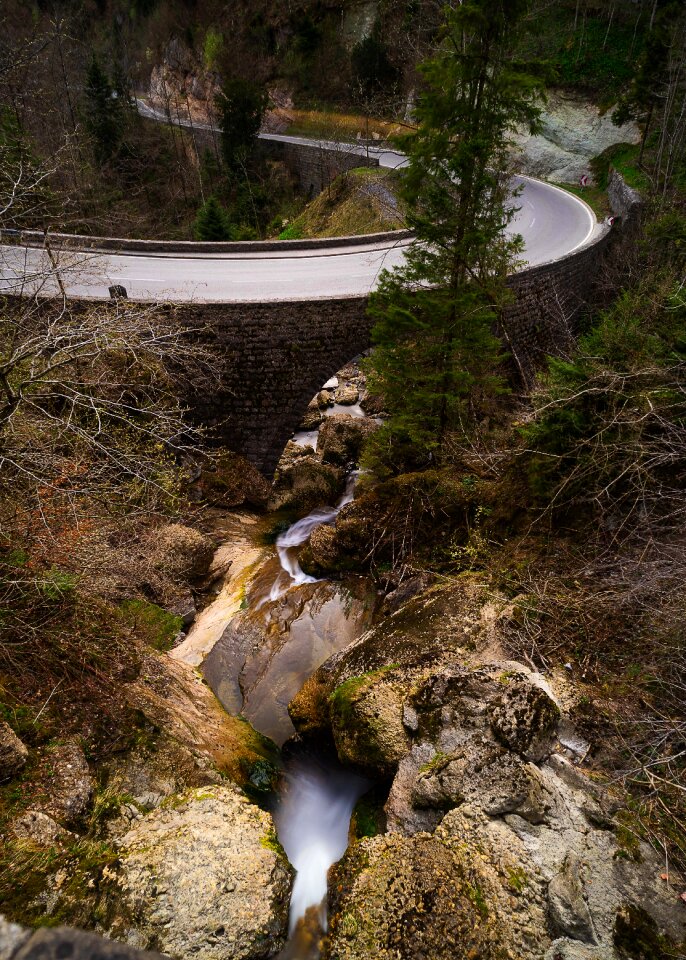 Waterfall landscape water