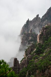 Rock tourism huangshan photo