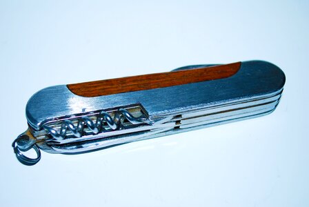 Close up steel tool