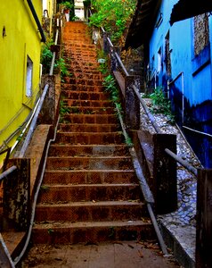 Narrow old outdoors