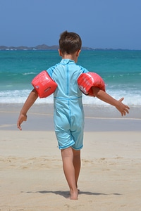 Rubber rings uv suit child