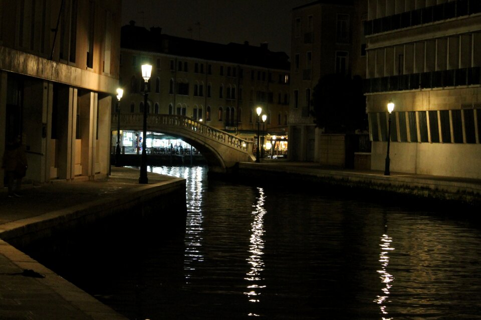Travel illuminated outdoors