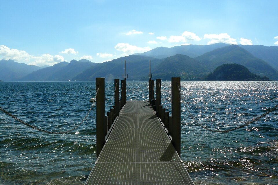 Lake como scenic