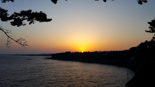 Jeju island sunset jeju sunset photo
