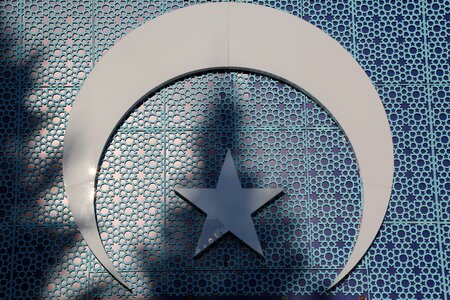 Moon and star decor art