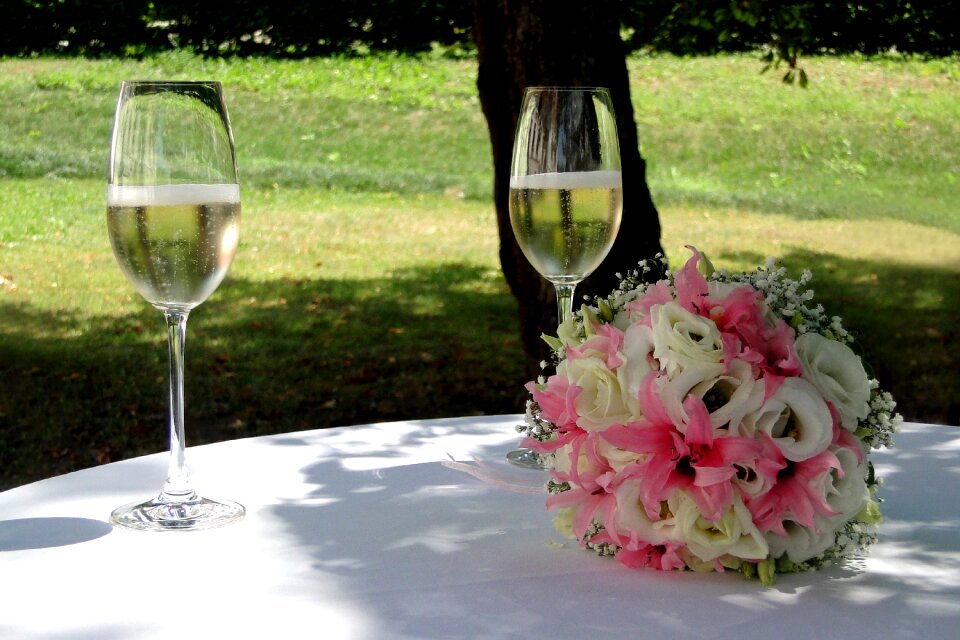 Flower wedding love
