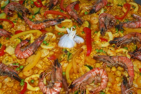 Kitchen gourmet paella