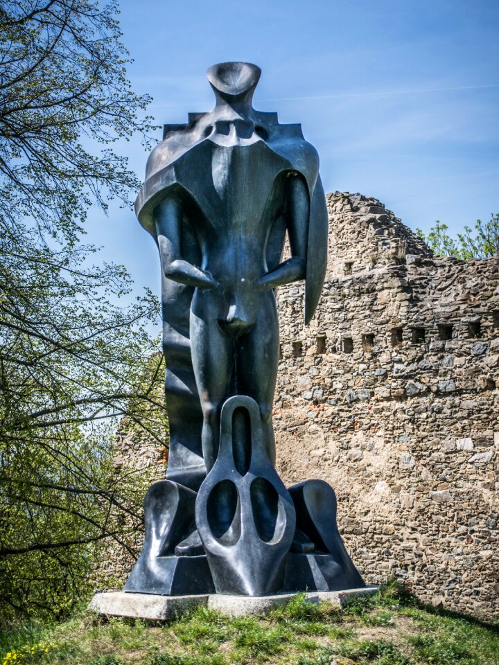 Landmark statue modern art