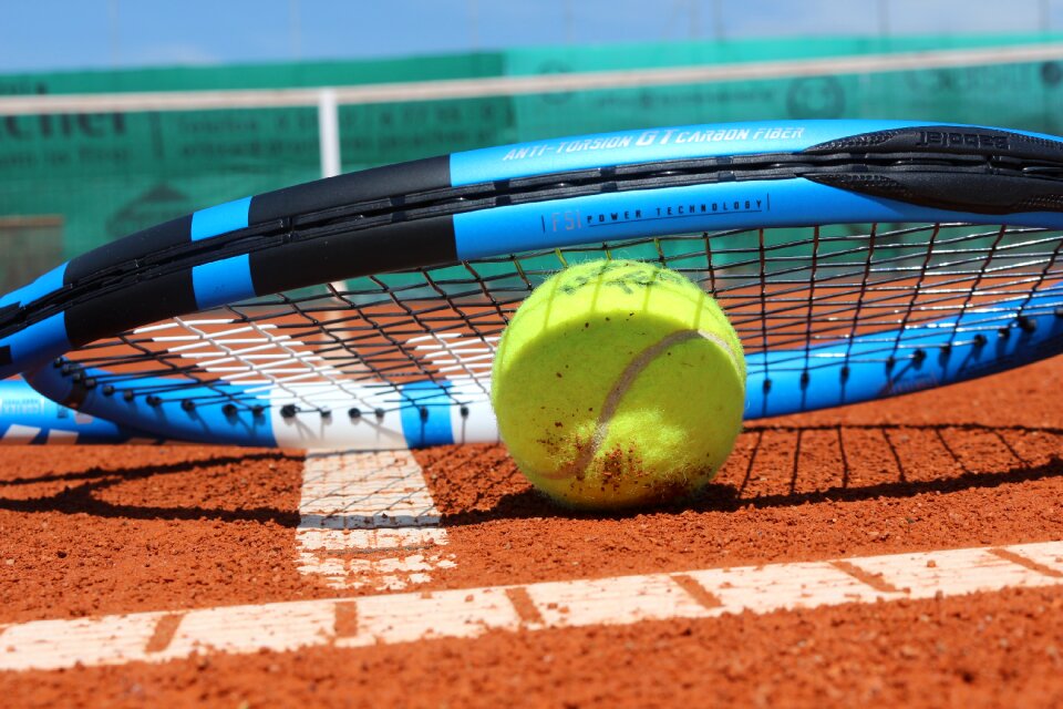 Tennis equipment summer