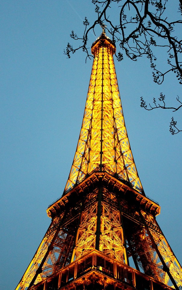 The eiffel tower french france