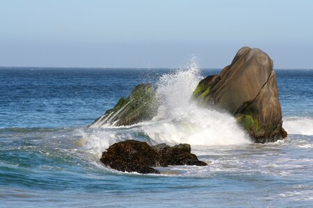 Surf wave seashore photo