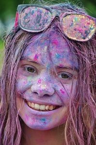 Person funny celebration