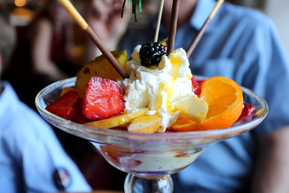 Snack fragaria ice cream