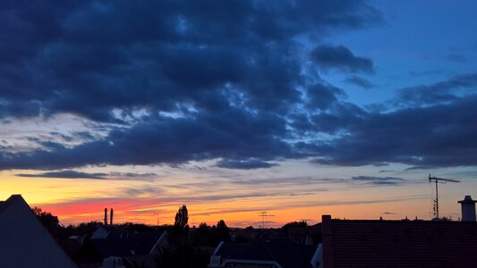 Sunset heaven nature