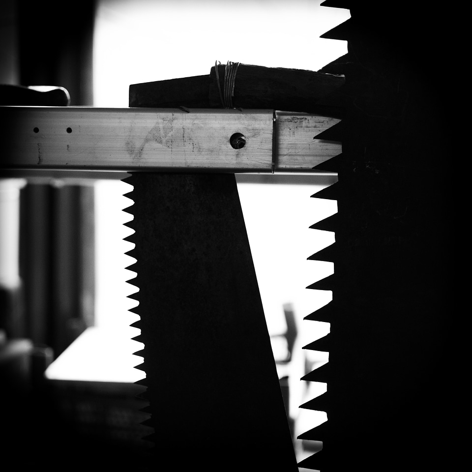 Black white metal