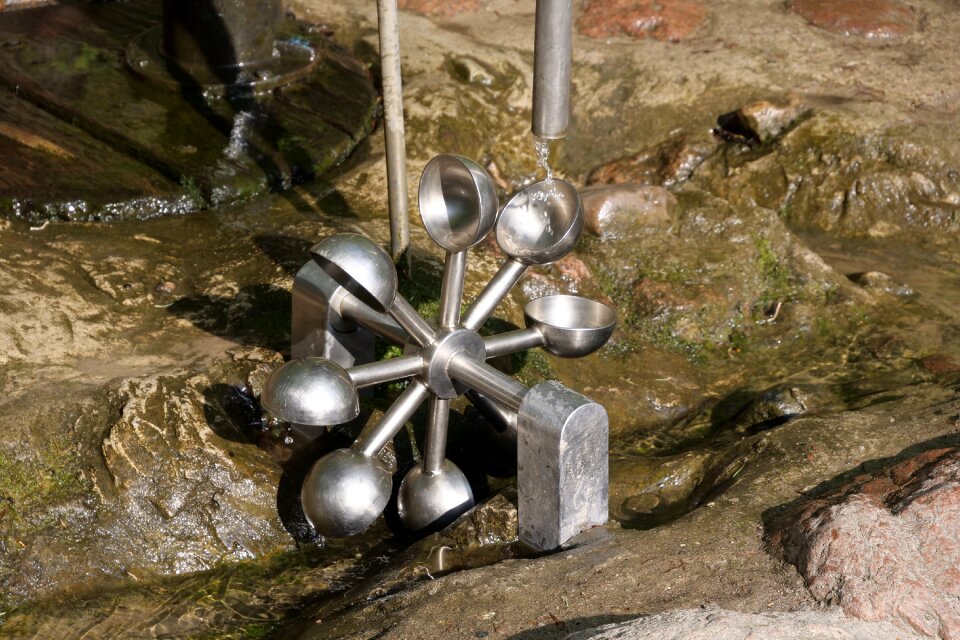 Rock stone water feature