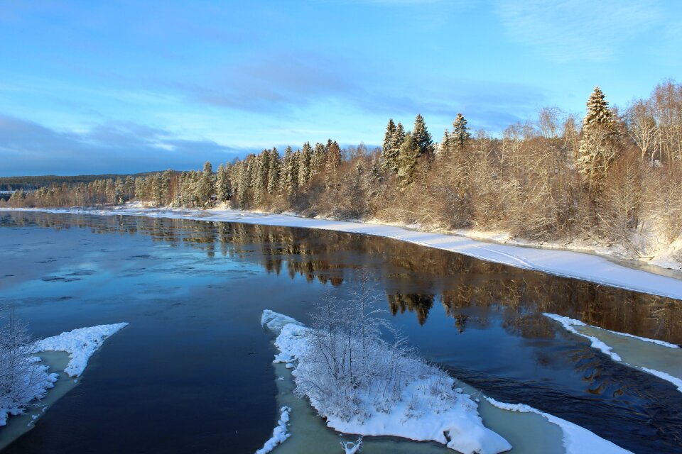Nature body of water ice