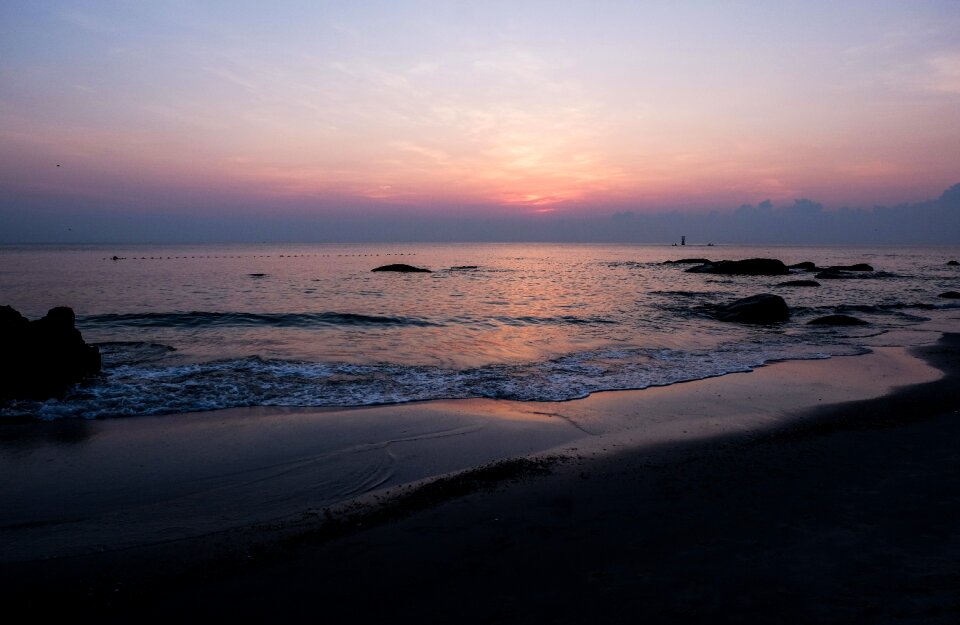 Summer beach nature